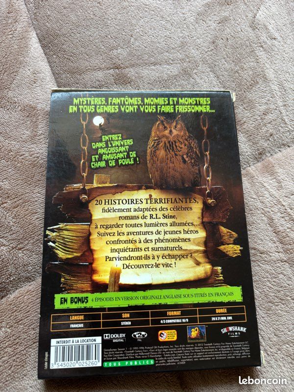 Lot DVD Chair de Poule - Intégrales saisons 1 & 2 📼👻 (image 3)