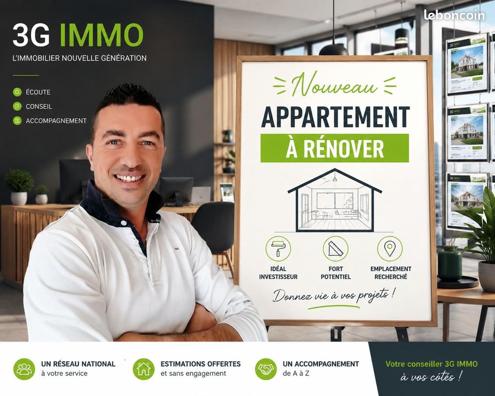Appartement 4 pièces 81 m² · à Lesneven · 81 m² · 91 000 €