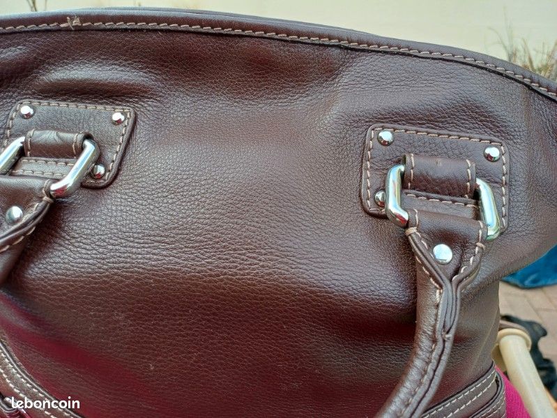 SAC CUIR TOMMY HILFIGER - vintage (image 6)