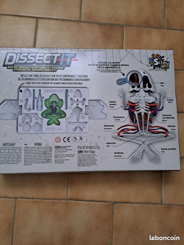 Jeu de dissection grenouille - Dissect it - Jeux & Jouets