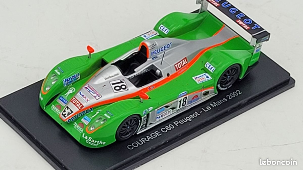 Courage c60 jx - le mans 2002 - spark 1/43 - Collection