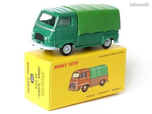 Miniature DINKY TOYS Renault Estafette 565 Alpine Racing Team - Meccano France à restaurer - Collection