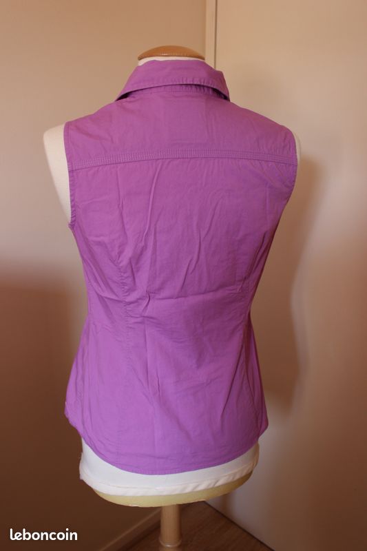 Chemise Femme Kerrits Manches Courtes – Équitation, Spectacle, Taille L Lilas, Très Bon état