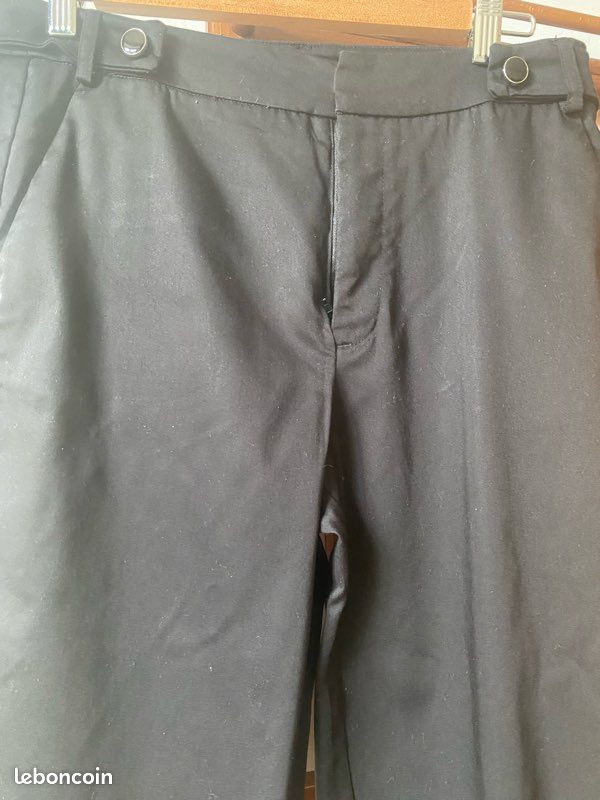 Pantalon noir intemporel taille 38 (image 3)