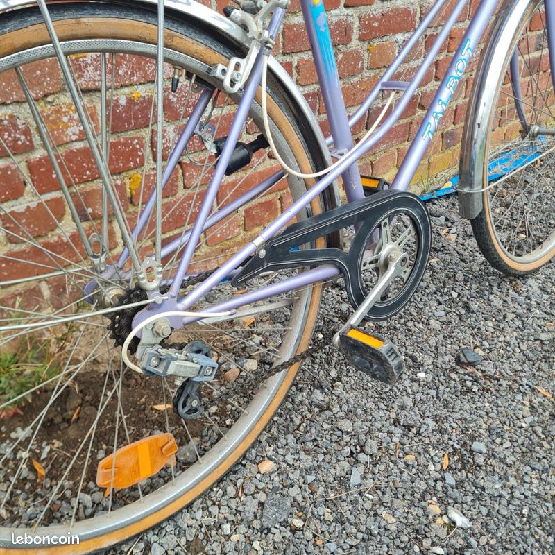 Garde-boue Avant Et Arrière Vélo Peugeot / Talbot Vintage 1990, Aluminium, 27 Pouces, France