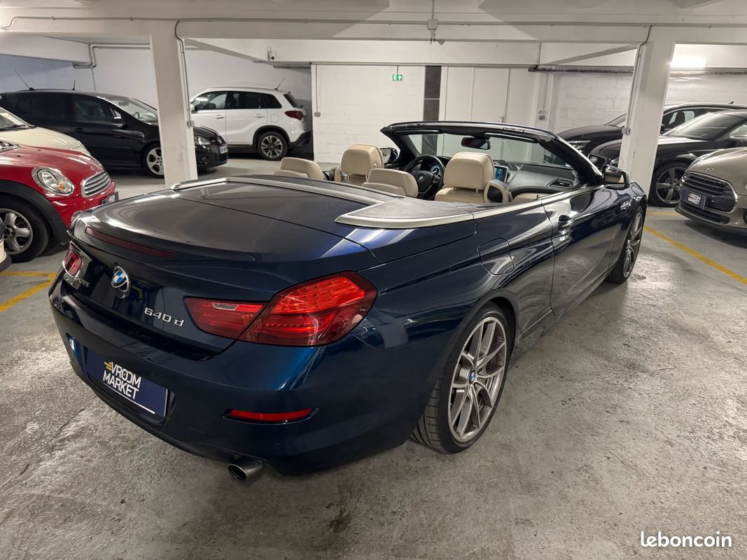 BMW Série 6 Cabriolet 3.0 D 313ch EXCLUSIVE - 2012 - 100 000 km - Suivi complet (image 5)