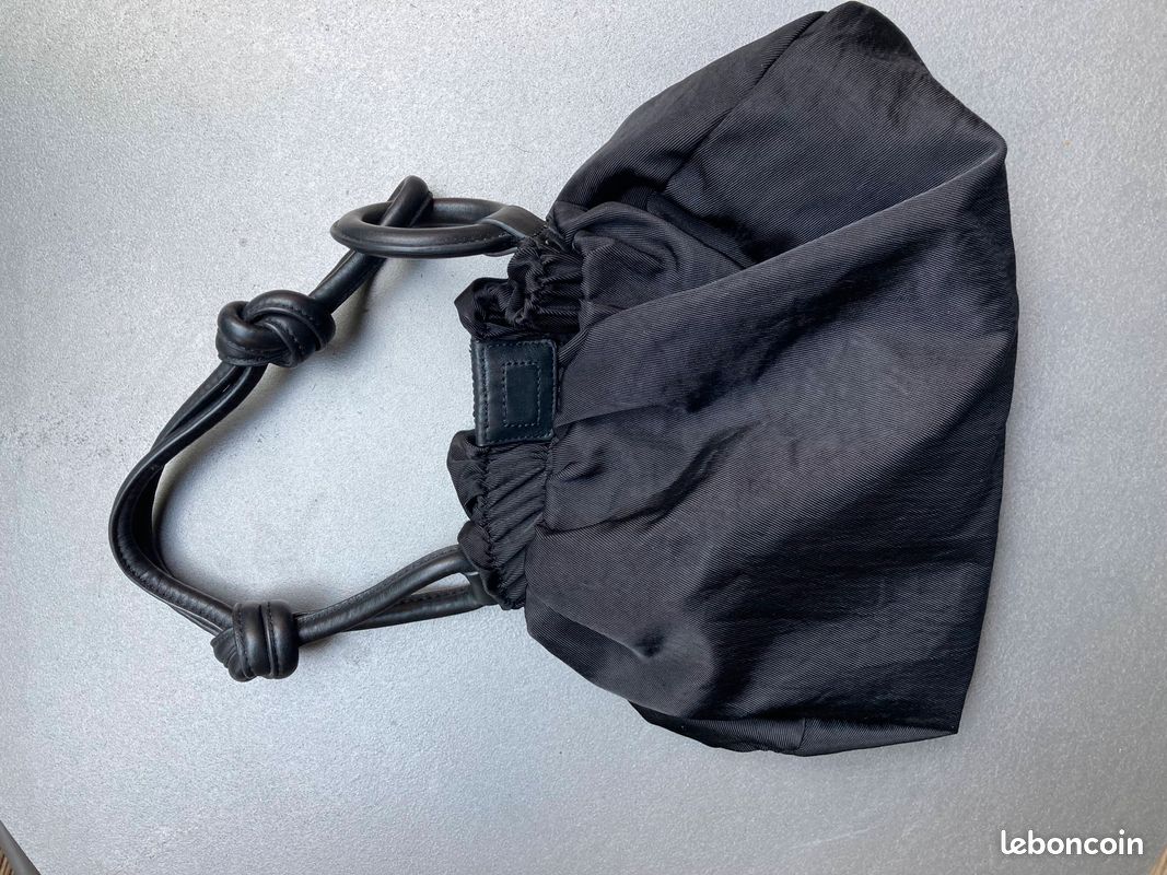 Sac jour ou soirée noir Sequoia (image 4)