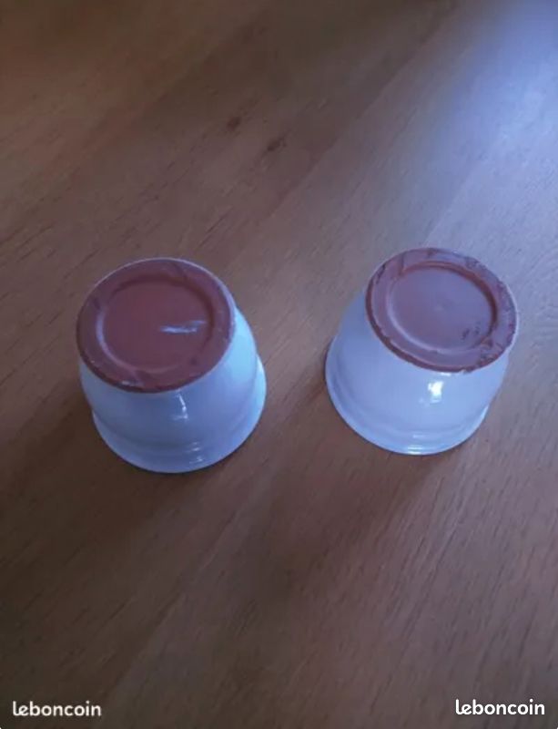 2 bols /coupelles- terre cuite (image 1)