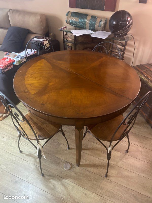 Table 120 diamètre et rallonge (image 4)