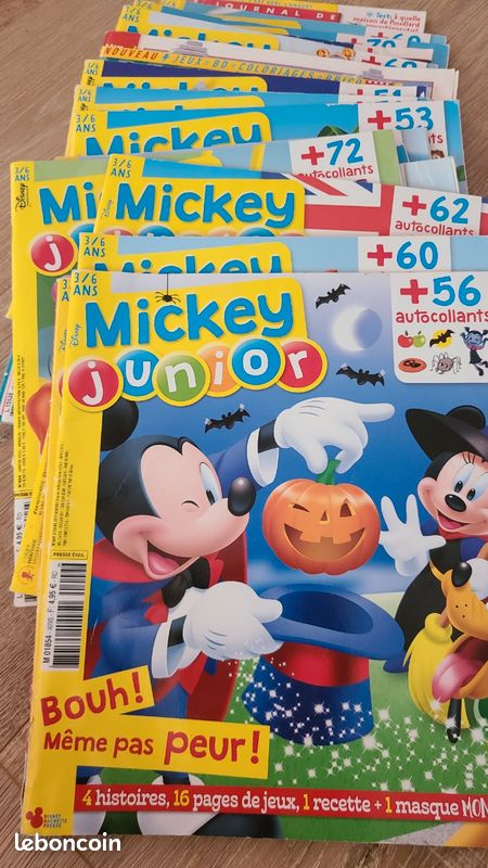Collection magazines Mickey Junior (image 1)