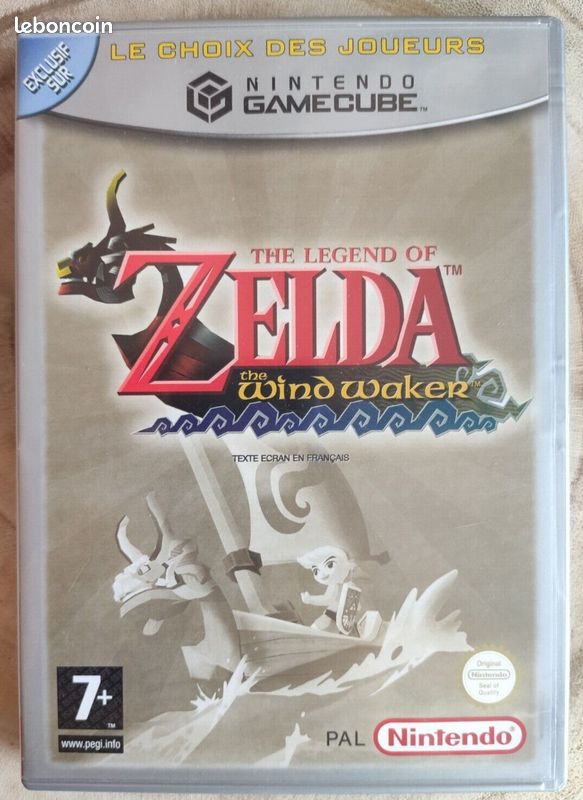 The legend of zelda : the wind waker - nintendo game cube - vf - complet (image 1)