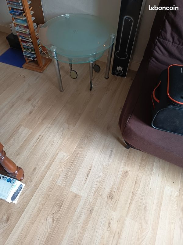 Table basse en verre (image 1)