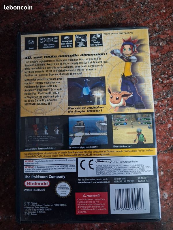 Heu GameCube Pokémin XD Le souffle des Ténèbres (image 3)