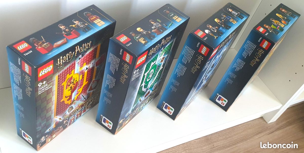 76409 - 76410 - 76411 - 76412 - LEGO Harry Potter - Les blasons des maisons de Poudlard (image 3)