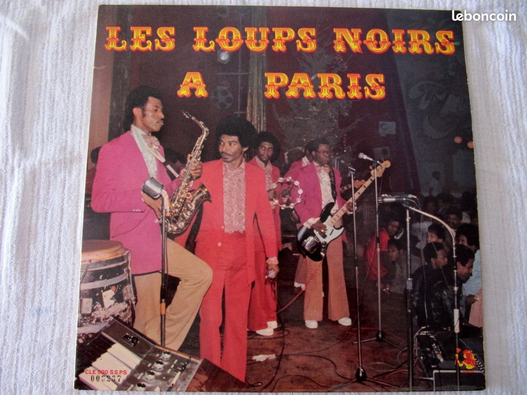 Les Loups Noirs – A Paris / WEST INDIES HAITI VINYLE 33T LP (image 1)