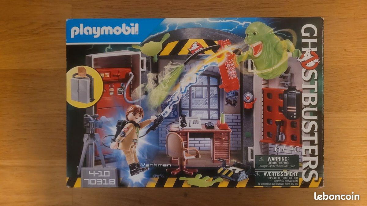 Figurine édition limitée PLAYMOBIL GHOSTBUSTERS réf: 70174 - R. STANTZ - NEUF - Jeux & Jouets