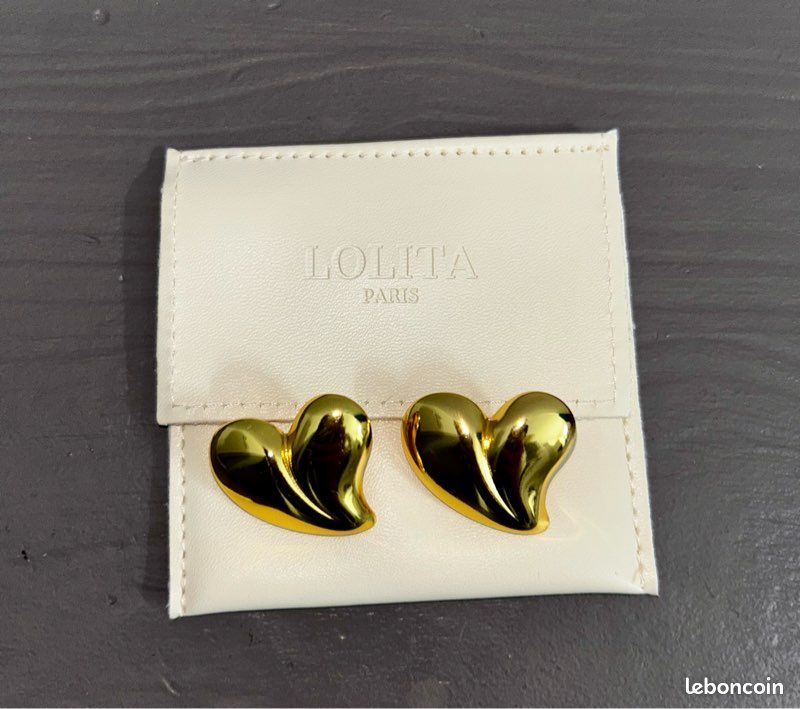 Lot De Bijoux Fantaisie Lolita - Boucles D'oreilles + Bague - Neuf Avec étiquettes
