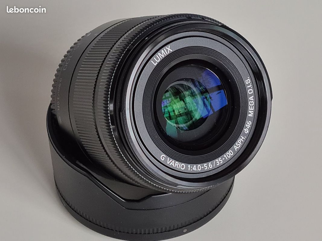 LUMIX 35-100 Mm G VARIO ASPHÉRIQUE – OBJECTIF ZOOM MICRO 4/3 – ÉTAT IMPEC