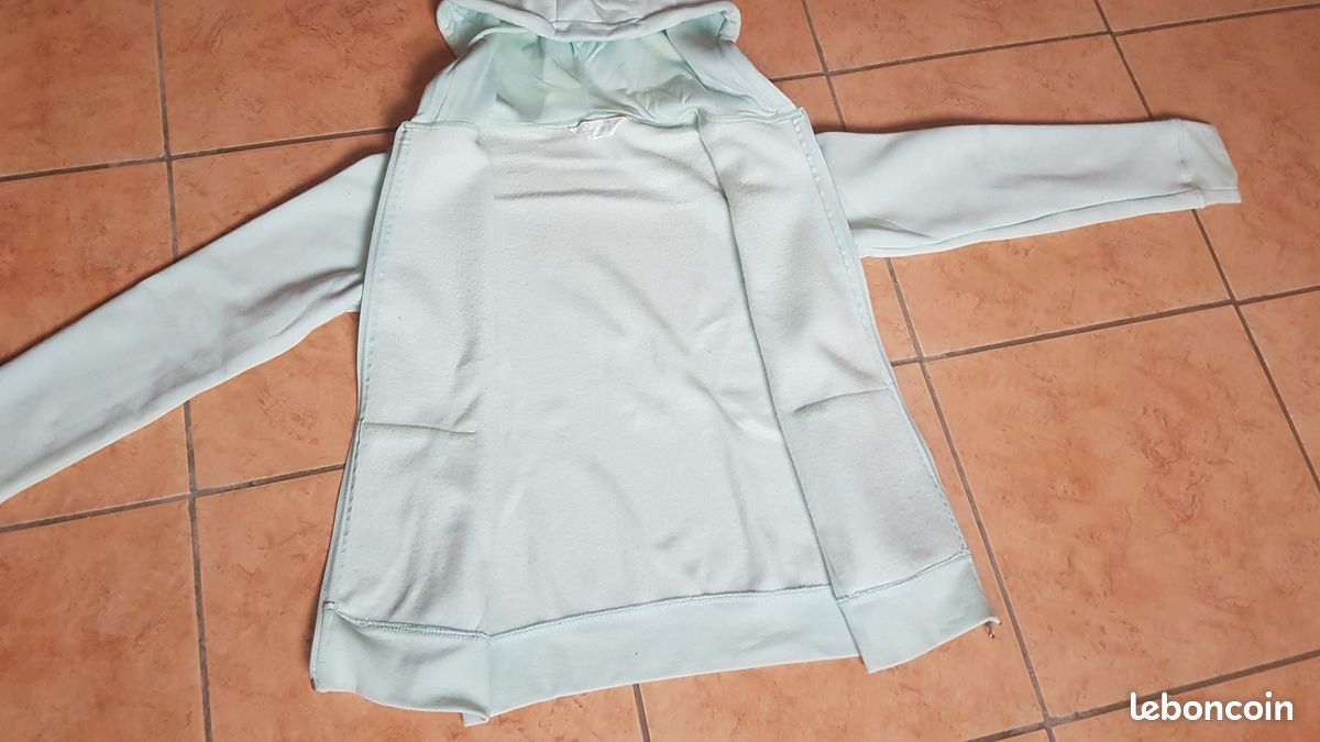 Pull à Capuche Vert Femme Primark Taille 14 - Occasion Très Bon État