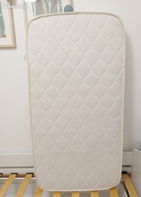 Matelas bébé 60 x 120 cm qualitatif Made in France (image 1)