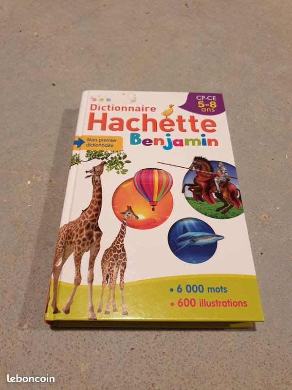 Dictionnaire Hachette Benjamin 5-8 ans (image 1)