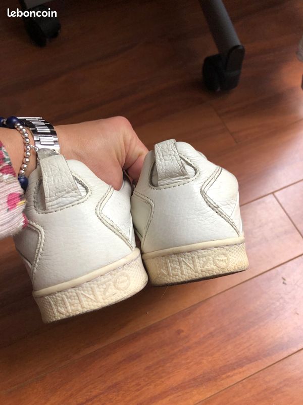 Baskets Kenzo en cuir taille 36 (image 4)