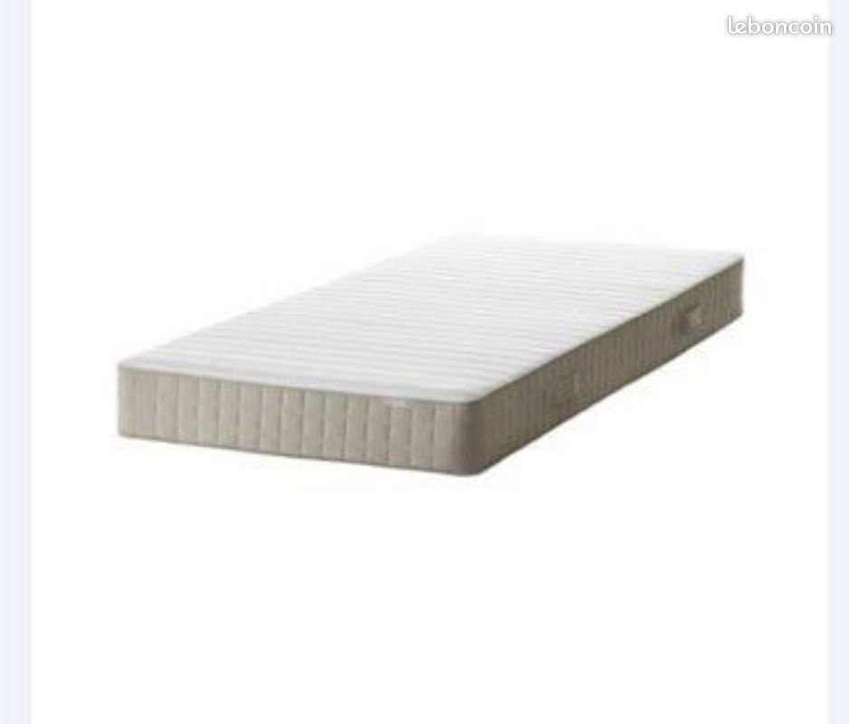 Matelas 1 place 90 200 hafslo ikea (image 1)