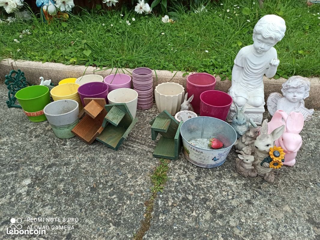 Pots décoration mangeoires (image 1)
