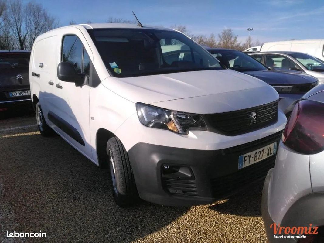 Peugeot Partner BHDI 100 PREMIUM 3Pl. CAMERA+RADAR DITRIB.+CT OK (GALERIE POSSIBLE) 1ermain 2021 (image 3)