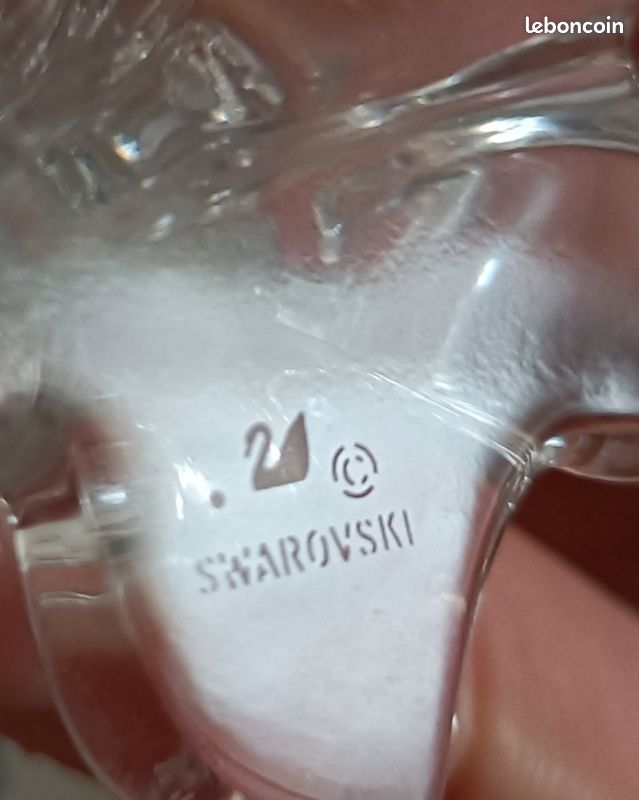SWAROVSKI figurine en cristal flamant rose 289733 (image 6)
