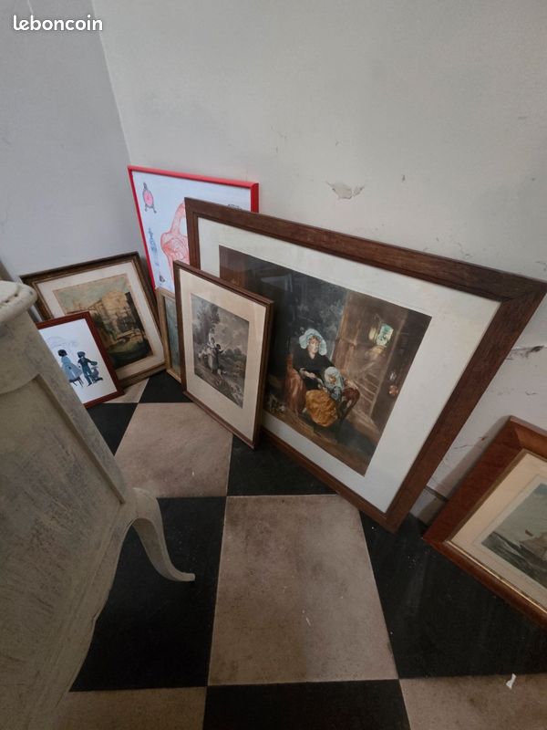 Tableau et cadre en lot ou au détail (image 8)