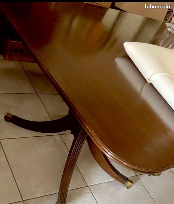 Table Regency acajou de Cuba (image 1)