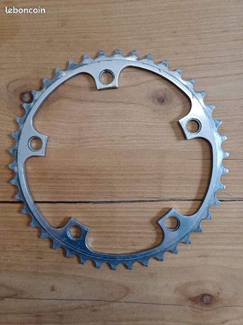 Plateau De Chaîne Vintage TA Spécialités 42 Dents - BCD 135mm - Pour Vélo De Route Années 90