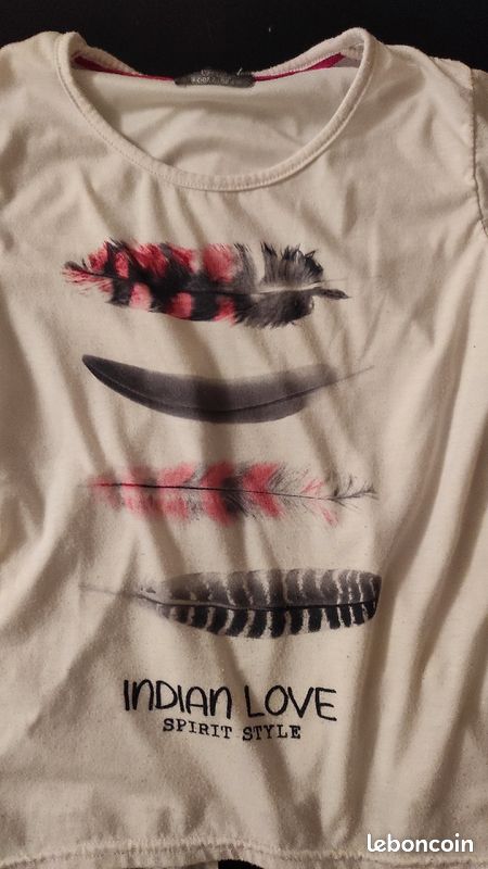 T-shirt manches longues. Taille 12 ans. AF (image 2)