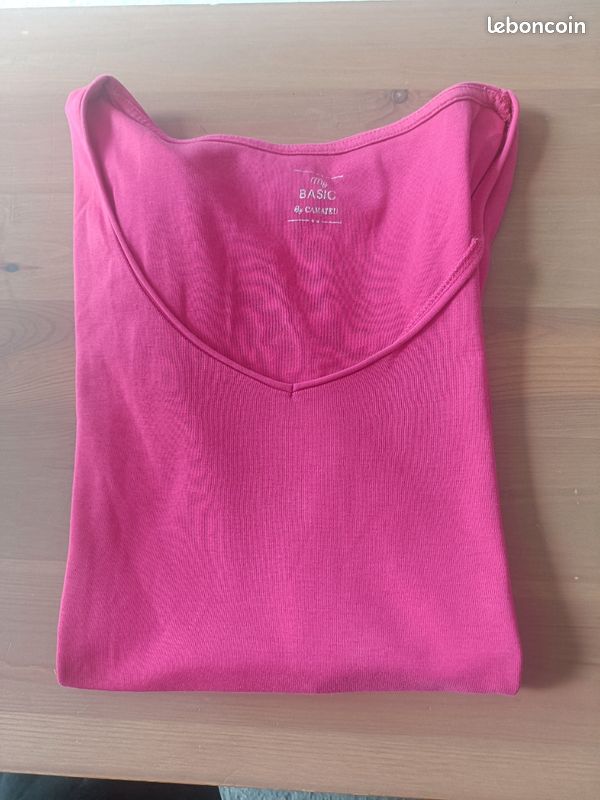 T-shirt fushia (image 6)