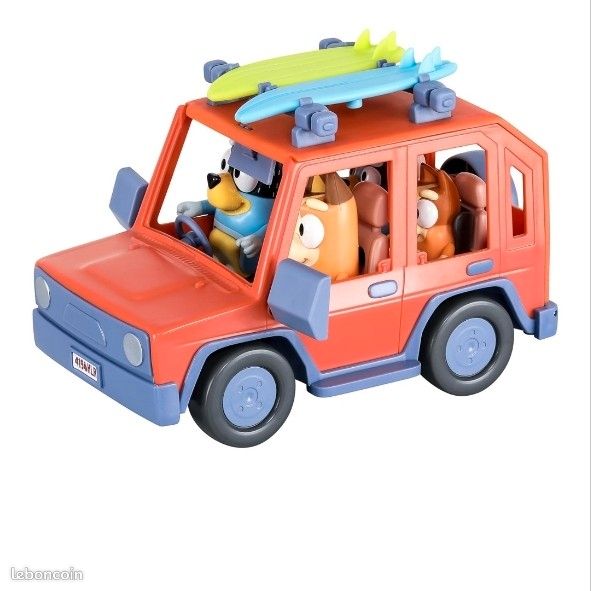 Cabane de plage Bluey + voiture (image 2)
