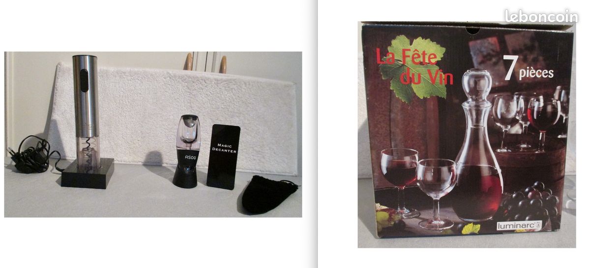 Toute une foule d’objets de décorations & autres pour votre intérieur : cafetière Senséo, tableaux, lampes à poser, coffret de rangement, compositions florales, housses voiture, nappes, assiettes, etc (image 20)
