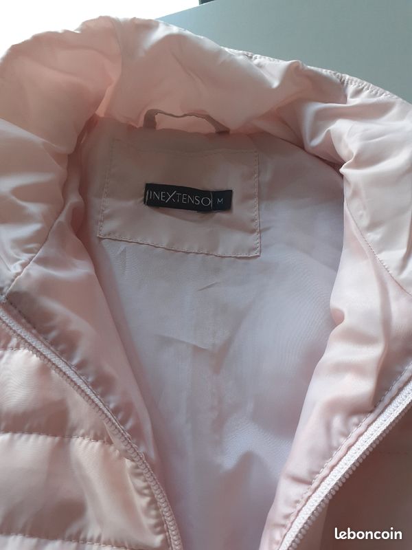 Doudoune taille M rose (image 3)