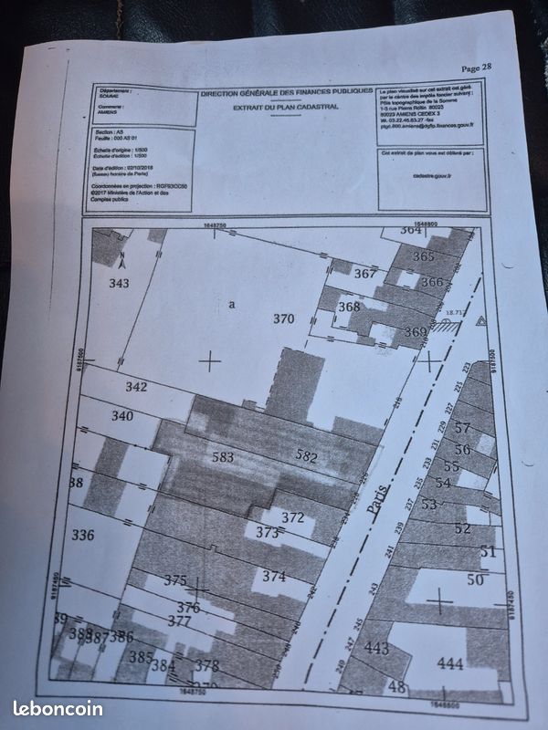 Amiens terrain à vendre · 550 000 €