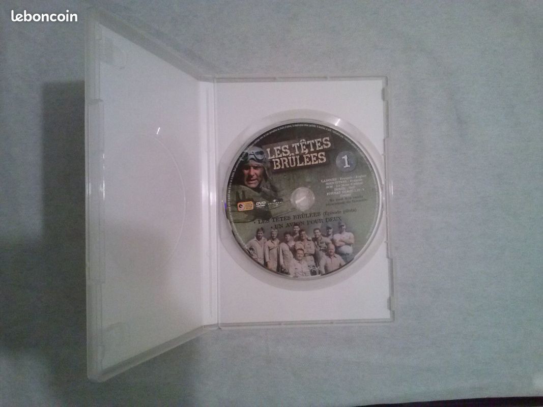 DVD Les têtes brûlées 2 épisodes volume 1 (image 2)