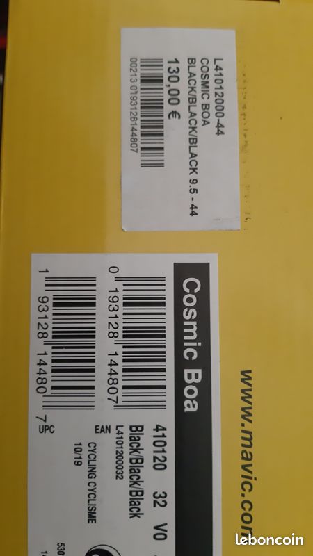 Chaussures velo Mavic T44 (image 1)
