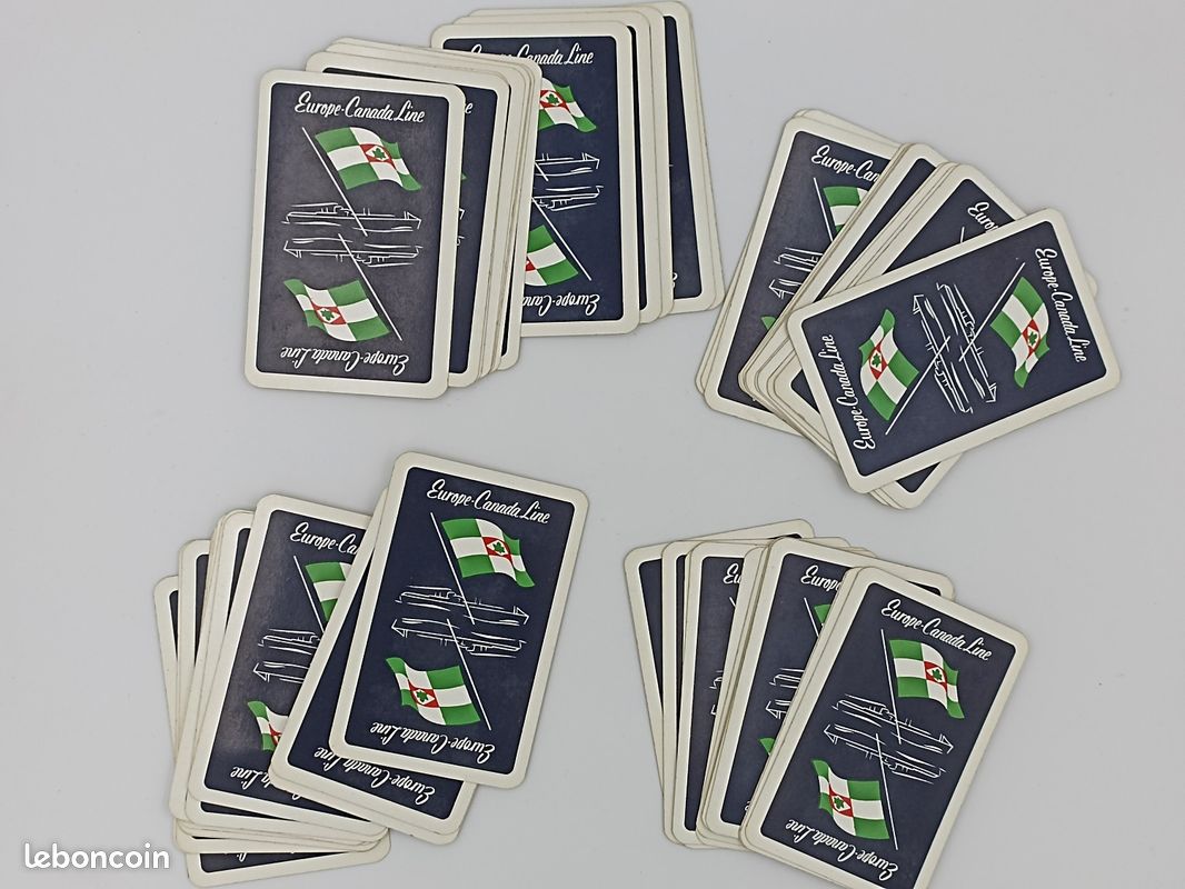 Ancien Coffret De Cartes à Jouer - Bridge, Poker, Dés - AG Muller & Cie