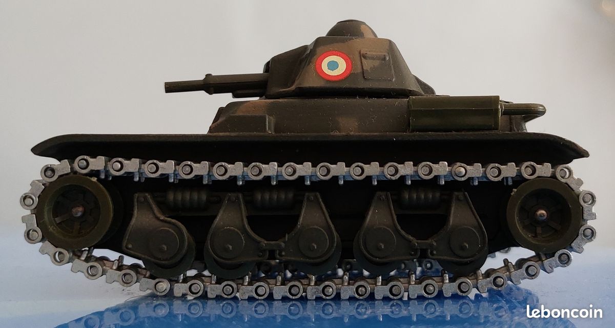 Char Renault R35 Solido 1/50 – échelle 1:50, Campagne De France 1940, Version Ancienne