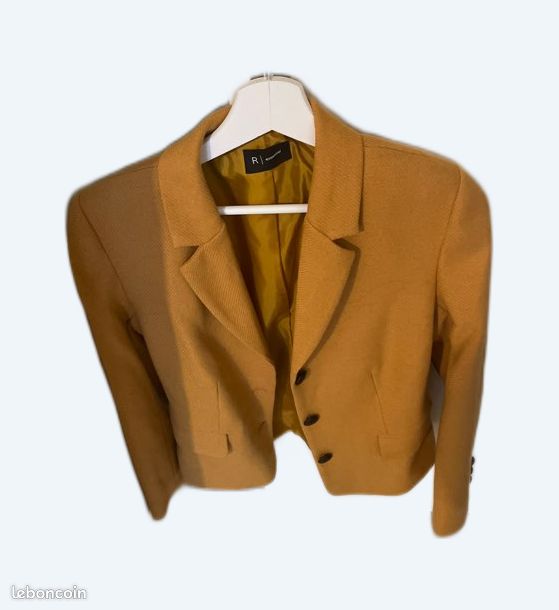 Veste moutarde femme Vêtements