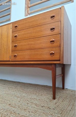 Meuble Sous Vasque De 120 Cm - Avec 2 Vasques à Encastrer - 4 Tiroirs Sea Beige 81073235
