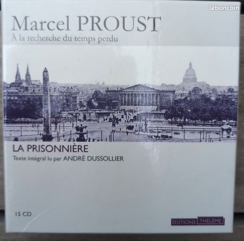 La prisonnière de Marcel Proust par André Dussollier (image 1)