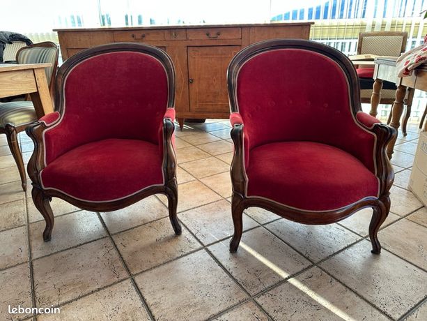 Fauteuil Louis XVI abstrait - F&F