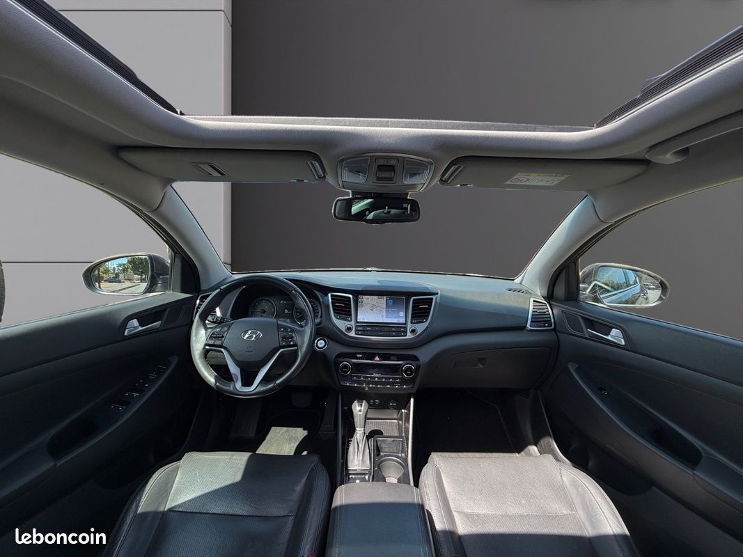 HYUNDAI TUCSON 1.7 CRDi 141 2WD DCT-7 Executive - GARANTIE 12MOIS - TOIT OUVRANT - CAMERA DE RECUL - SIEGES VENTILE (image 2)
