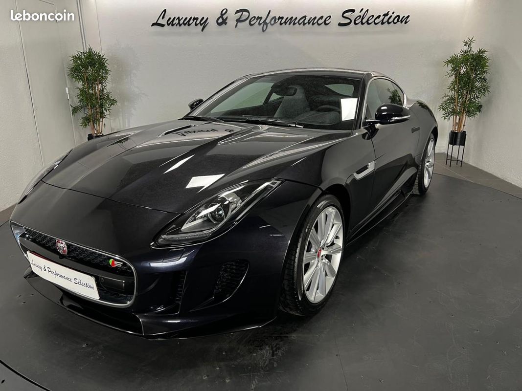JAGUAR F.TYPE Coupé 3.0 V6 S 380ch - 1°main - 22000km - Peinture spéciale (reflet violet) - Suivi Jaguar (image 1)