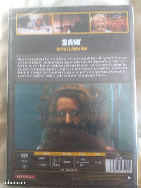 Saw - dvd neuf (image 2)